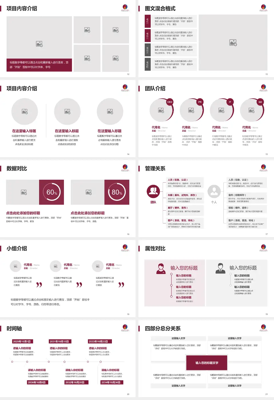 临沂市妇幼保健院科室介绍与推广PPT模板16:9格式幻灯片预览图3