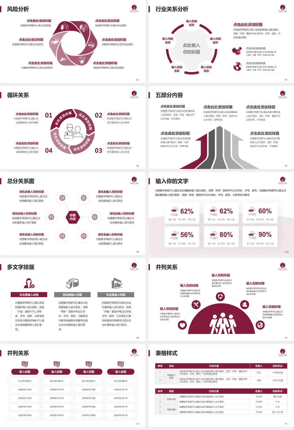 临沂市妇幼保健院科室介绍与推广PPT模板16:9格式幻灯片预览图4