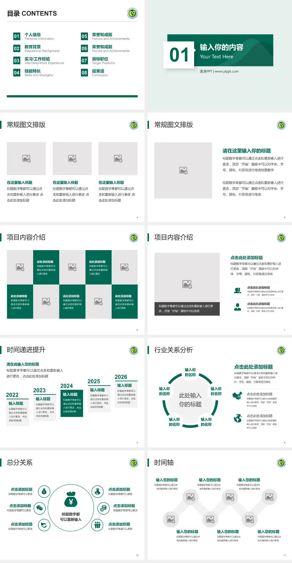 连云港市第四人民医院财务与预算报告PPT模板4:3格式幻灯片预览图2