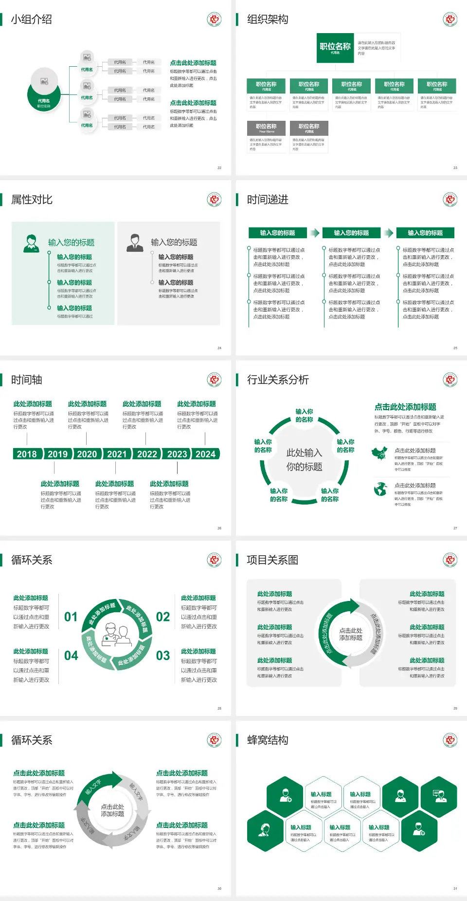 山东省胸科医院品管圈PDCA演示专用PPT模板4:3格式幻灯片预览图4
