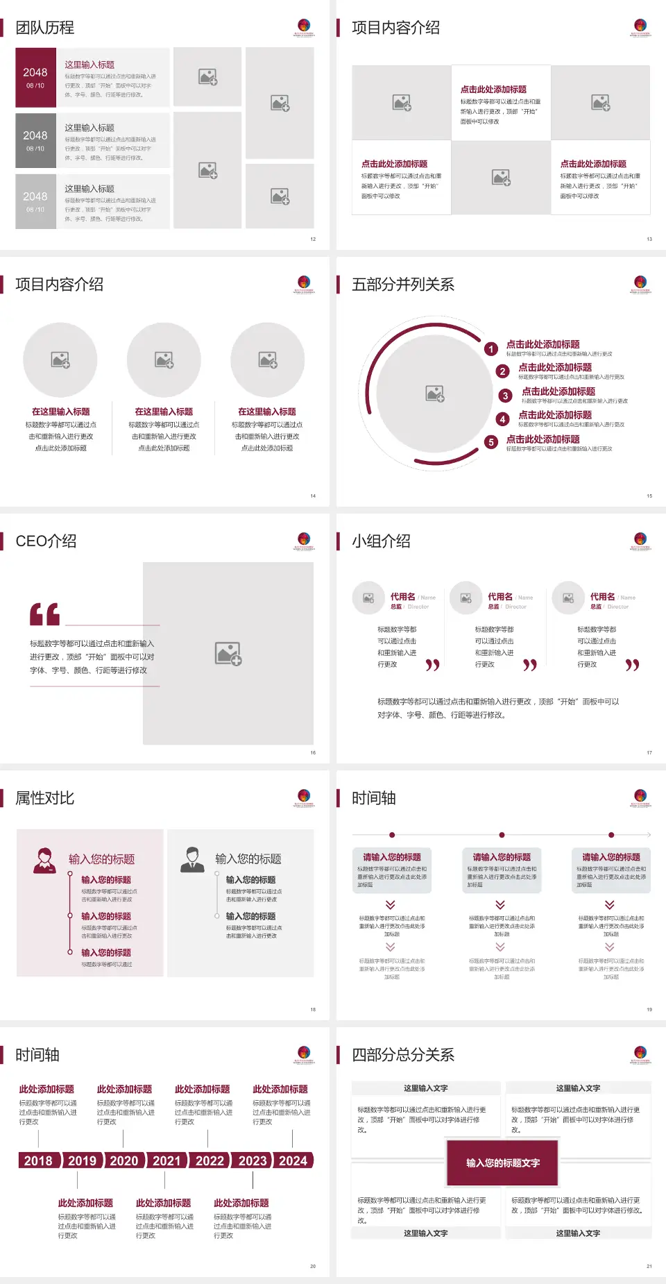 临沂市妇幼保健院科研成果展示PPT模板4:3格式幻灯片预览图3