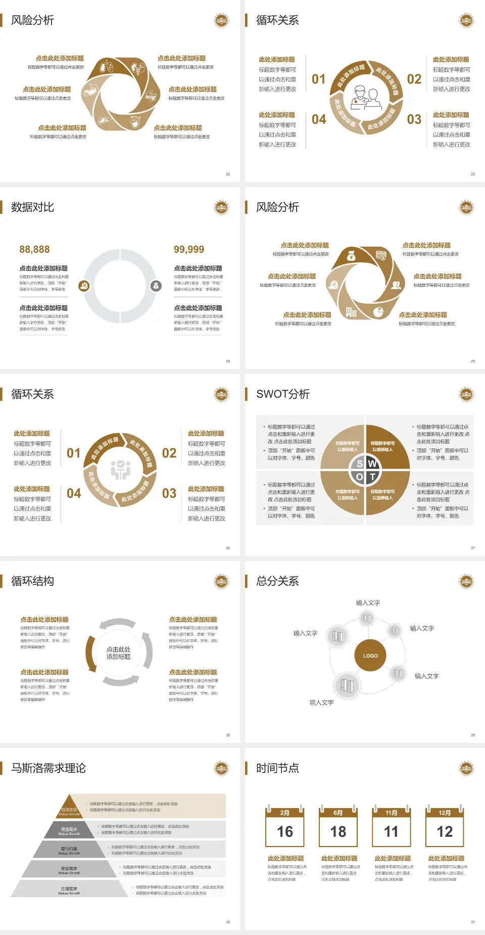 山东省立医院东院科研成果展示PPT模板4:3格式幻灯片预览图4