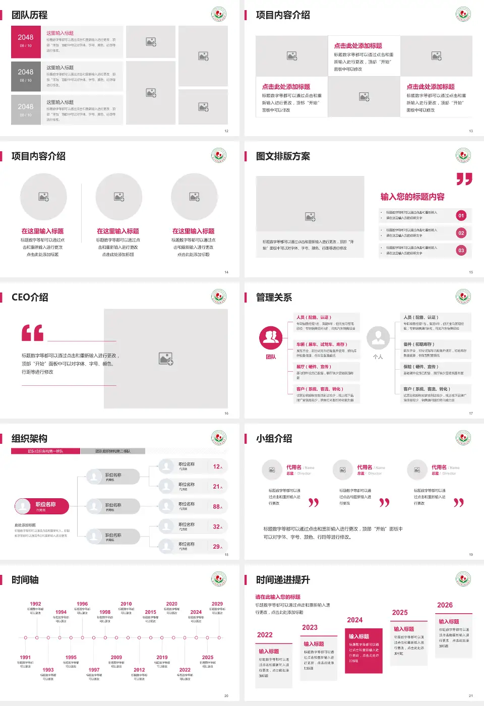 连云港市妇幼保健院医院管理报告PPT模板16:9格式幻灯片预览图3