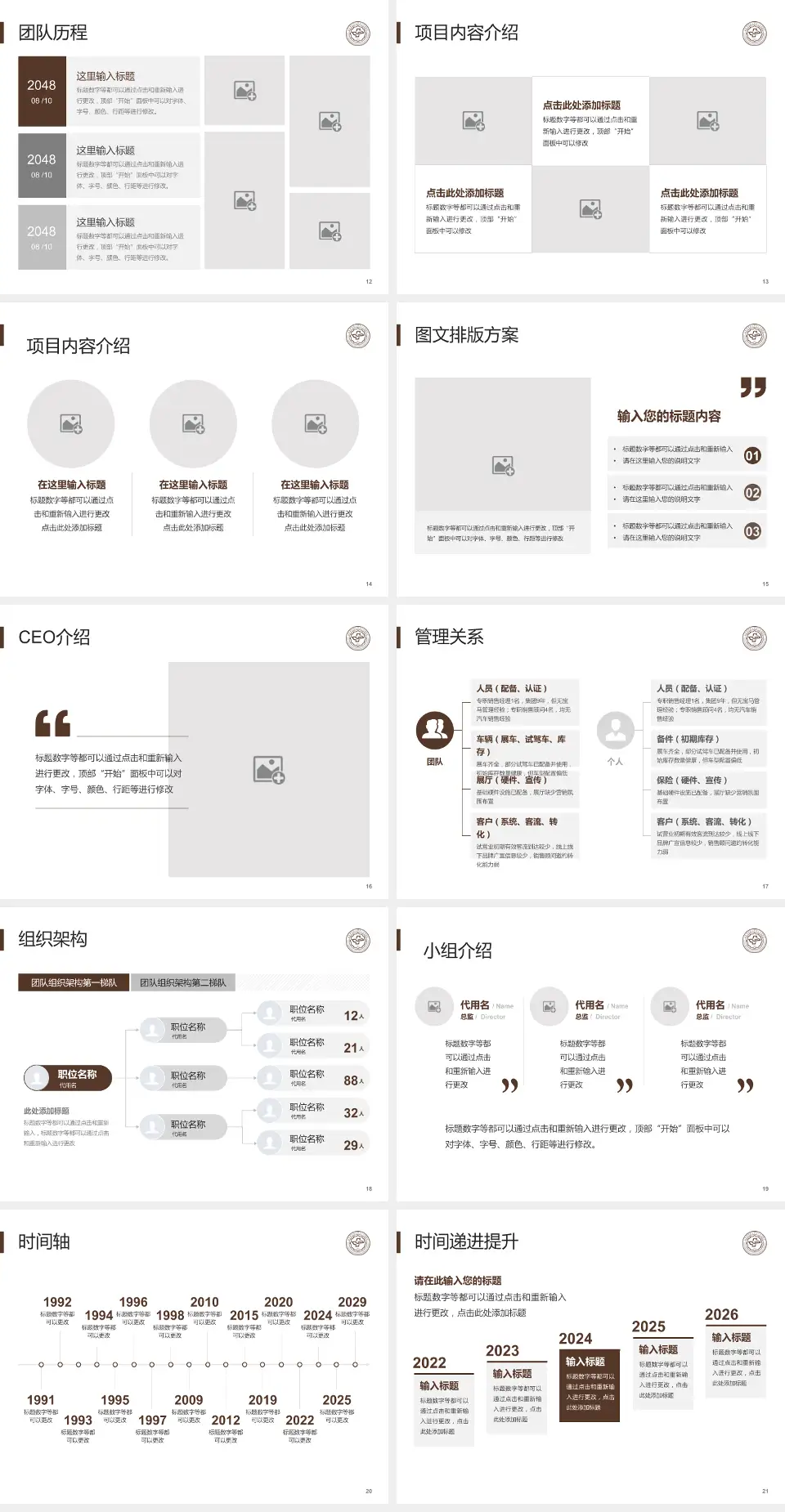 山东中医药大学附属第二医院医院管理报告PPT模板4:3格式幻灯片预览图3