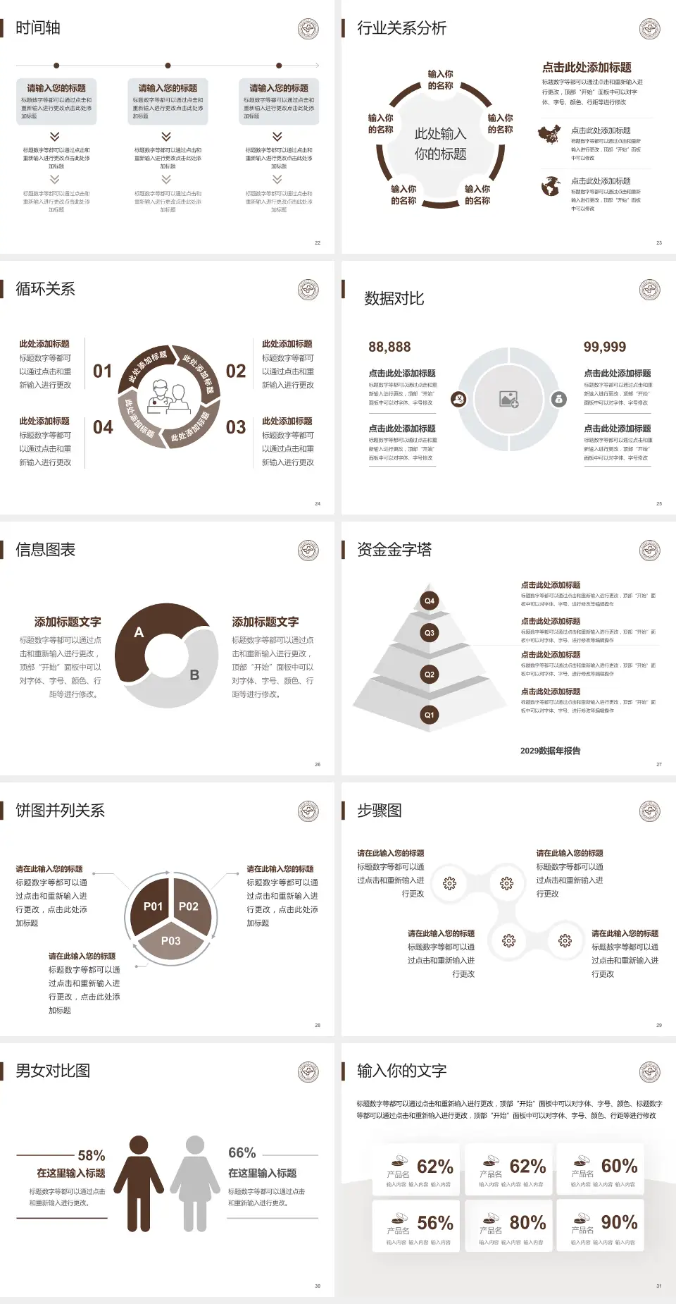 山东中医药大学附属第二医院医院管理报告PPT模板4:3格式幻灯片预览图4