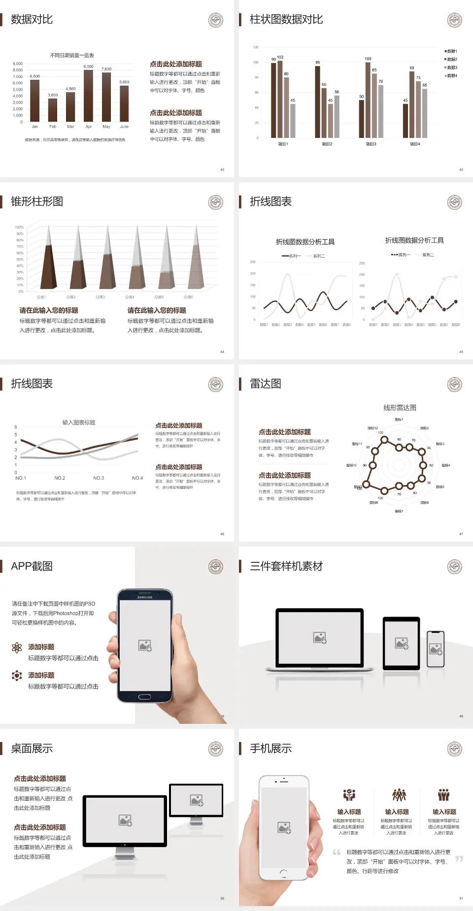 山东中医药大学附属第二医院医院管理报告PPT模板4:3格式幻灯片预览图6