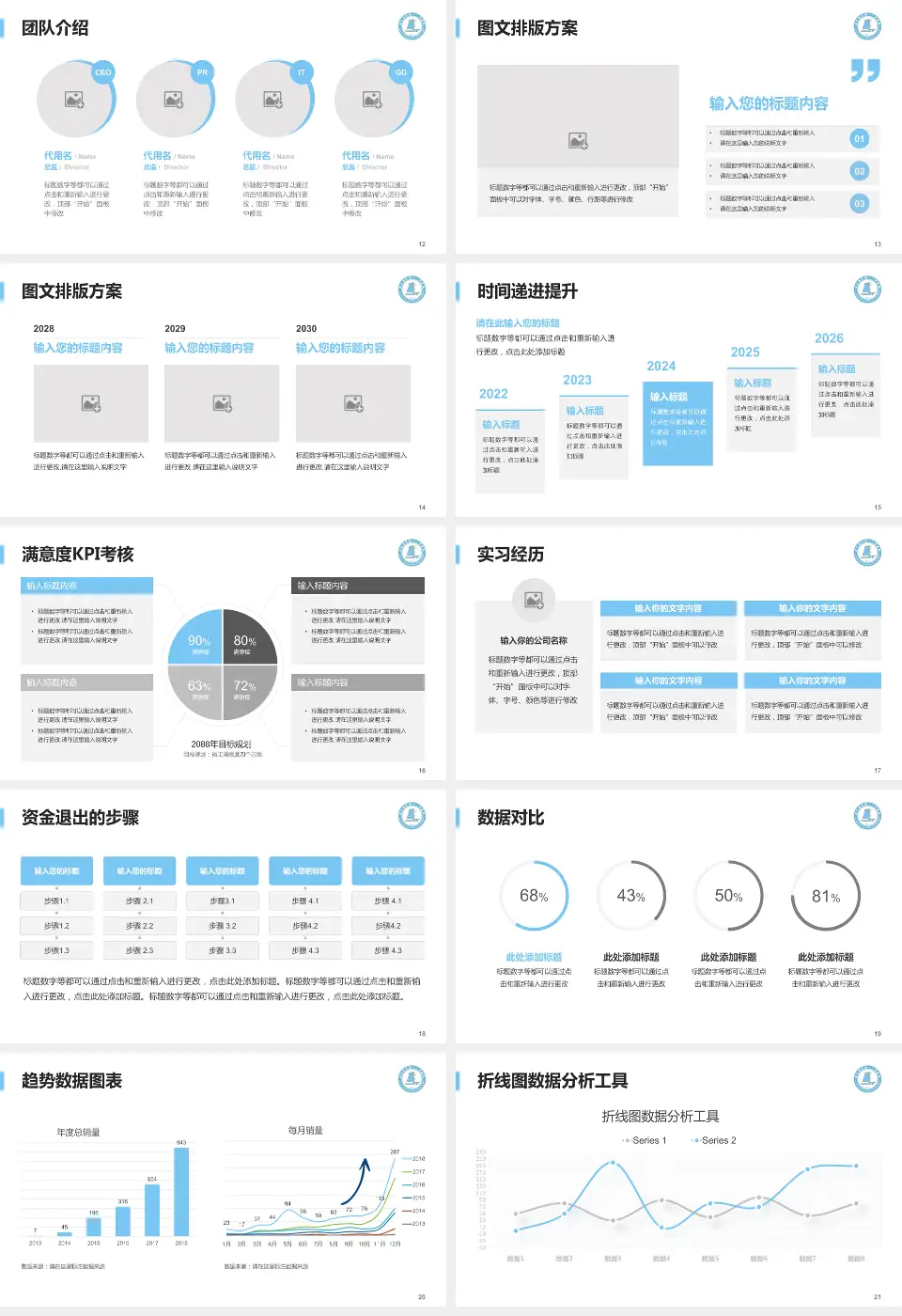 连云港市第一人民医院灌南院区培训与教育PPT模板16:9格式幻灯片预览图3