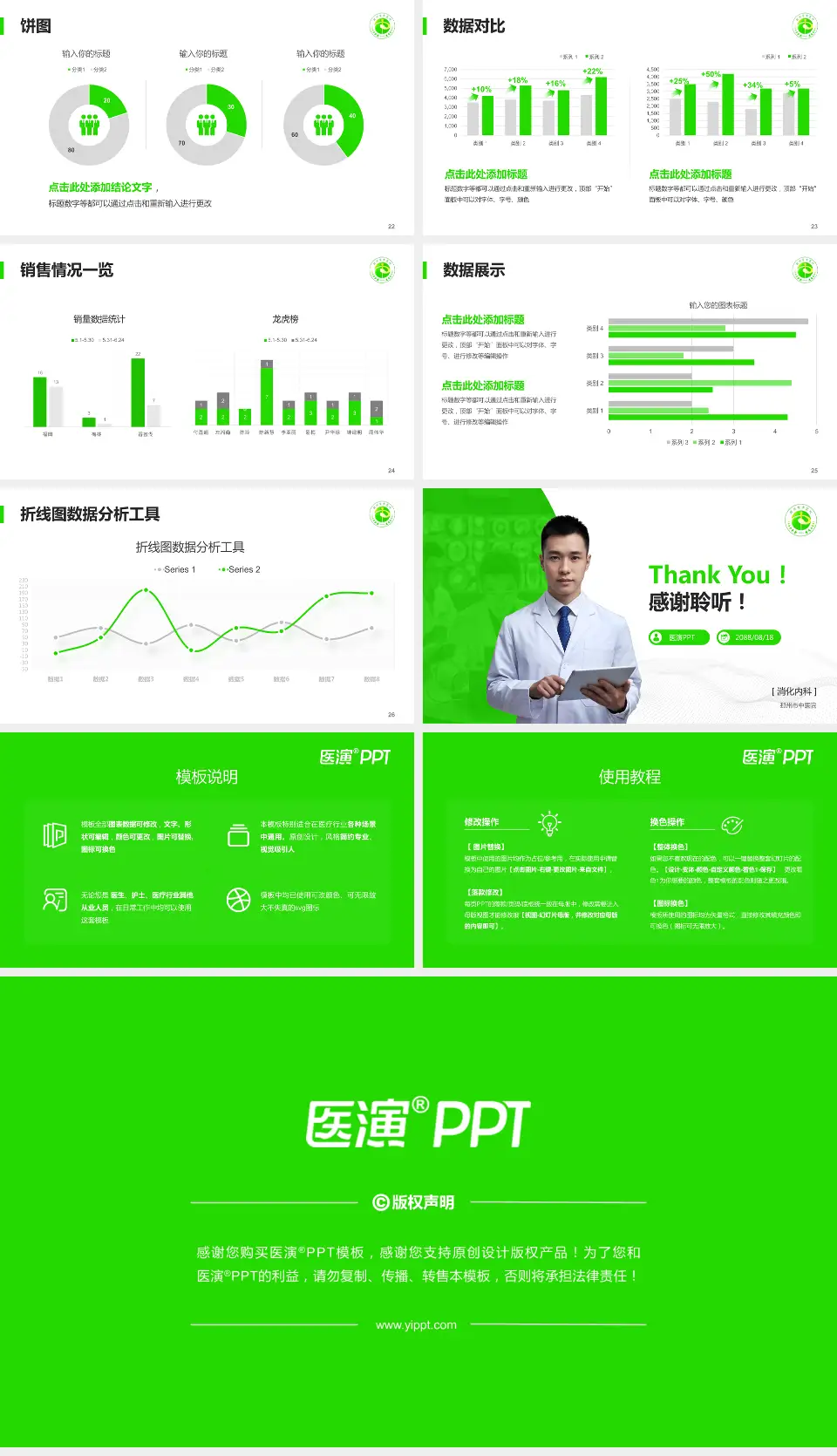 邳州市中医院病例分享与讨论PPT模板16:9格式幻灯片预览图4