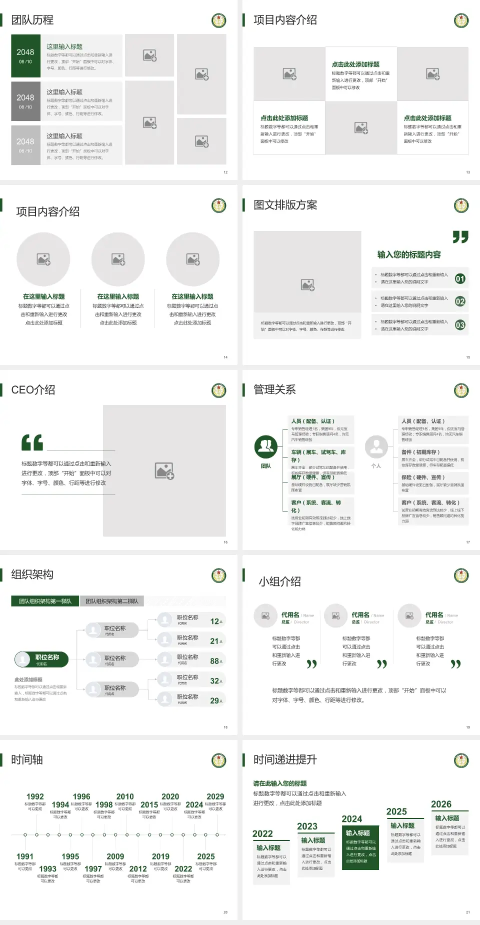 陆军第七十一集团军医院医院管理报告PPT模板4:3格式幻灯片预览图3