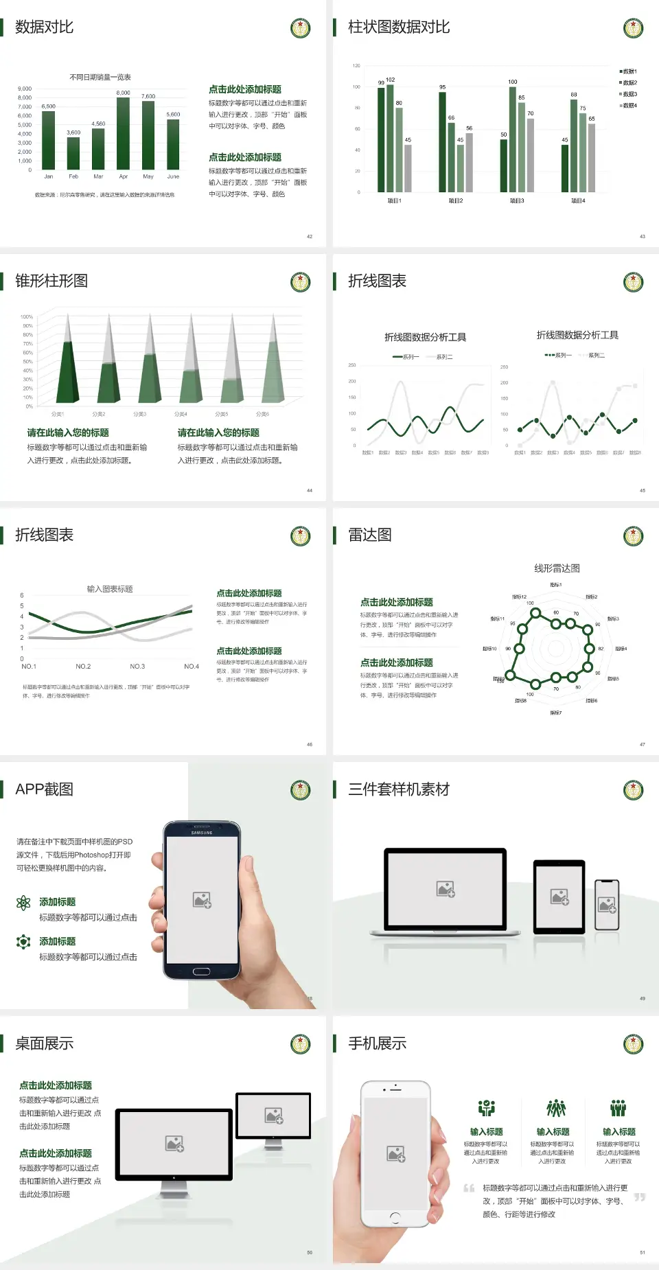 陆军第七十一集团军医院医院管理报告PPT模板4:3格式幻灯片预览图6