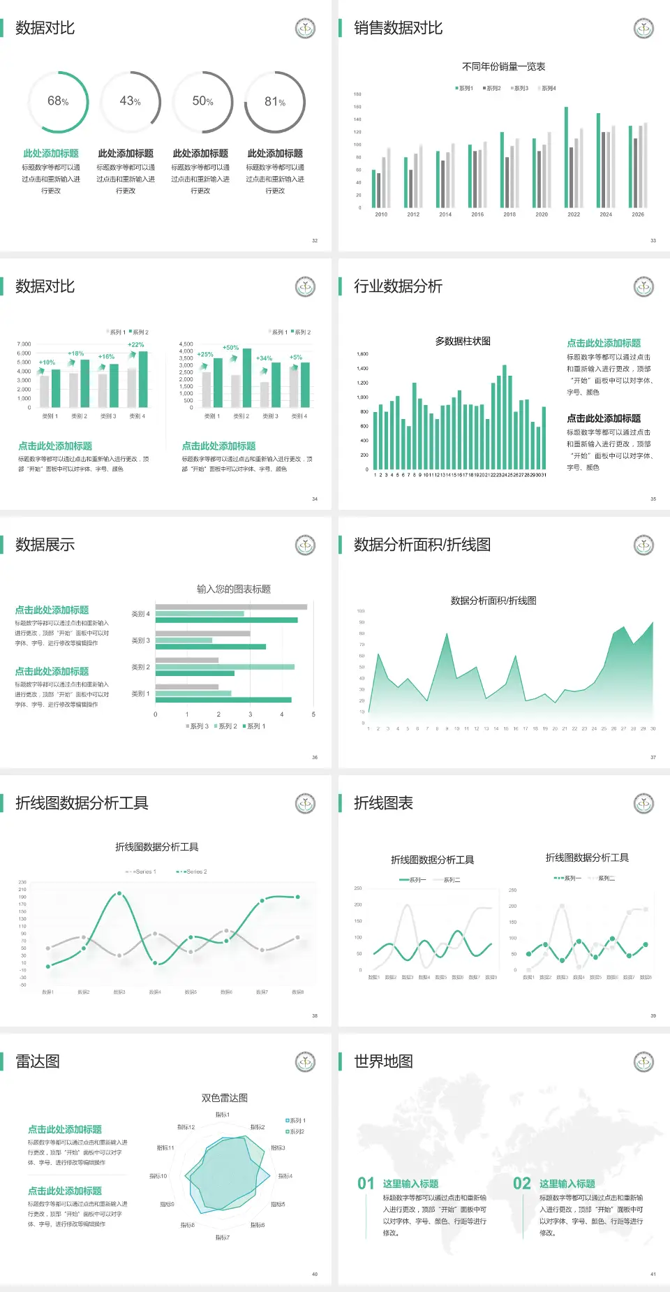 临沂市中心医院会议与研讨会PPT模板4:3格式幻灯片预览图5