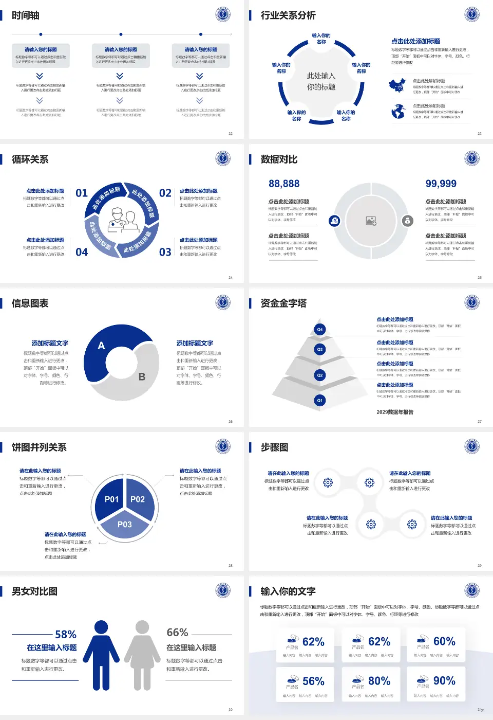 北大医疗鲁中医院医院管理报告PPT模板16:9格式幻灯片预览图4