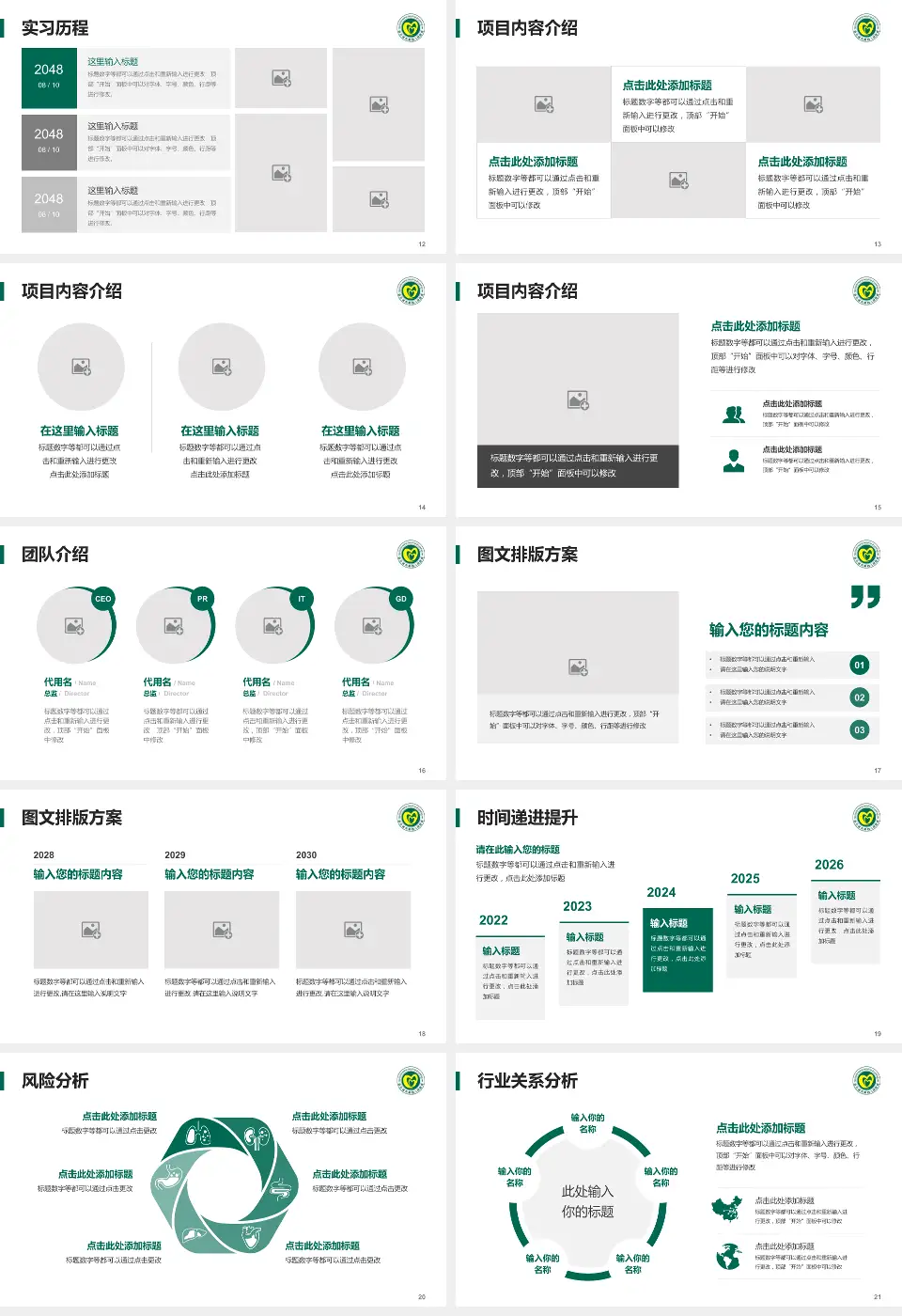 连云港市第四人民医院个人求职应聘简历PPT模板16:9格式幻灯片预览图3