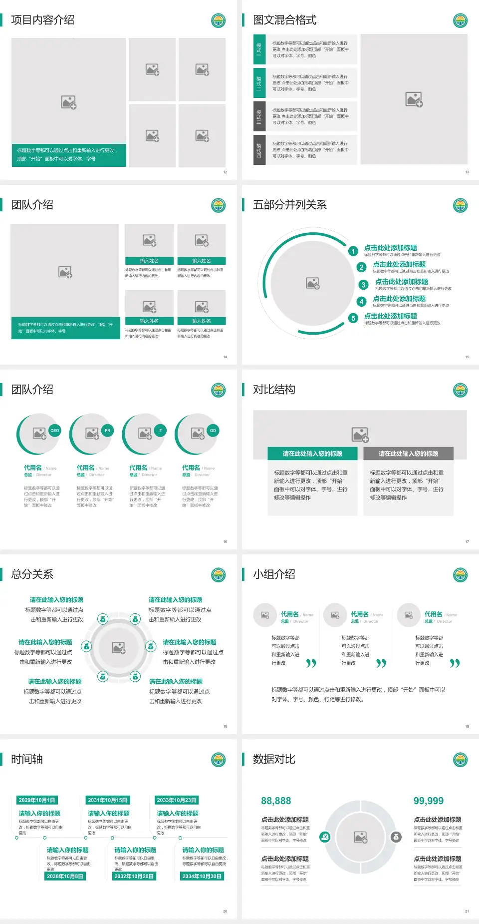 山东第一医科大学第二附属医院医疗知识普及PPT模板4:3格式幻灯片预览图3