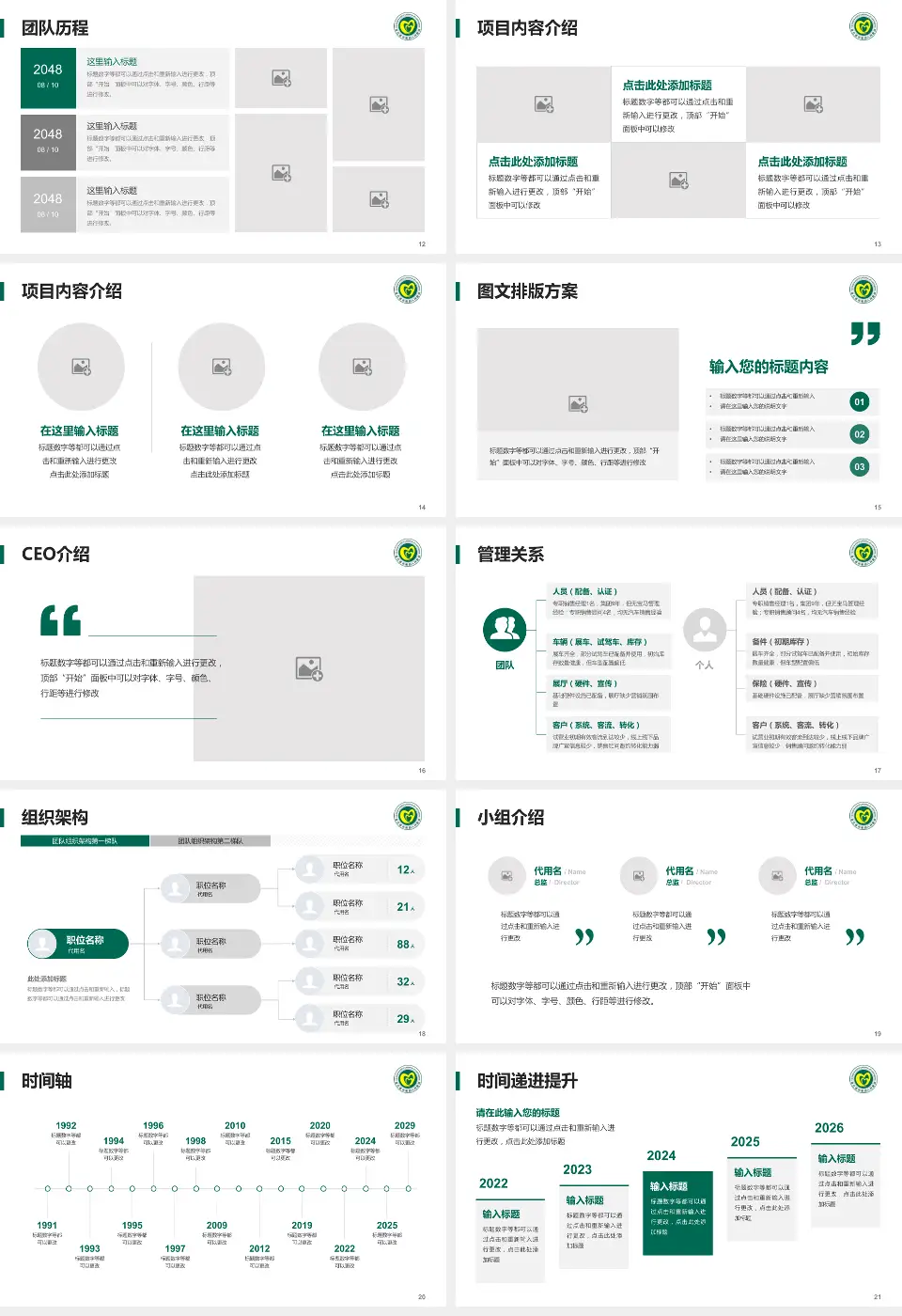 连云港市第四人民医院医院管理报告PPT模板16:9格式幻灯片预览图3