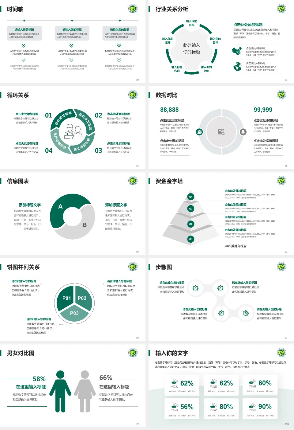 连云港市第四人民医院医院管理报告PPT模板16:9格式幻灯片预览图4