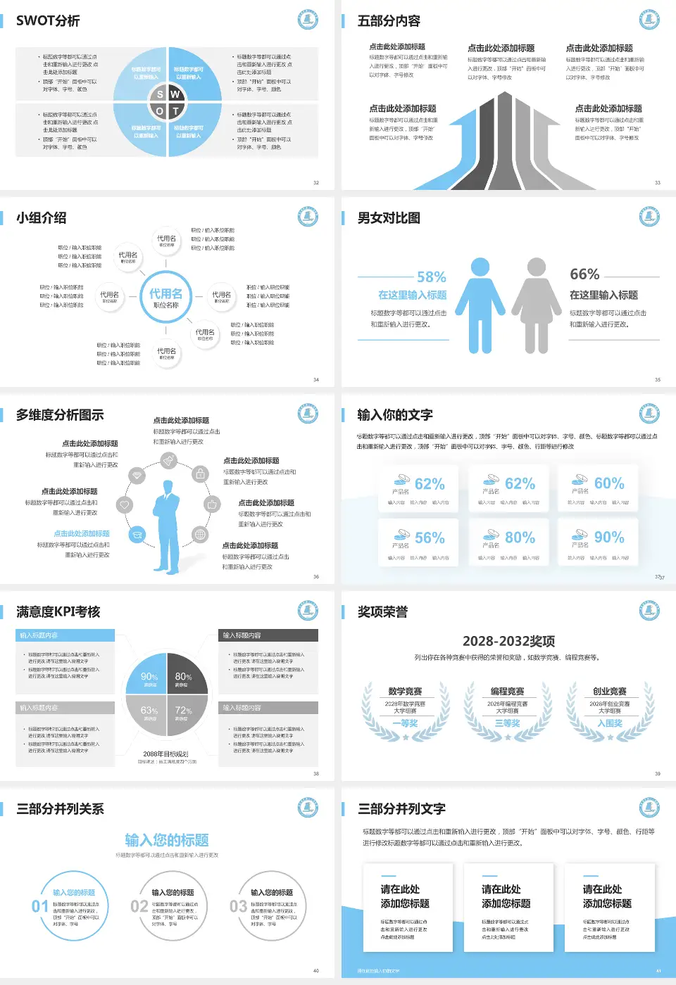 连云港市第一人民医院高新区院区医疗行业比赛专用PPT模板16:9格式幻灯片预览图5