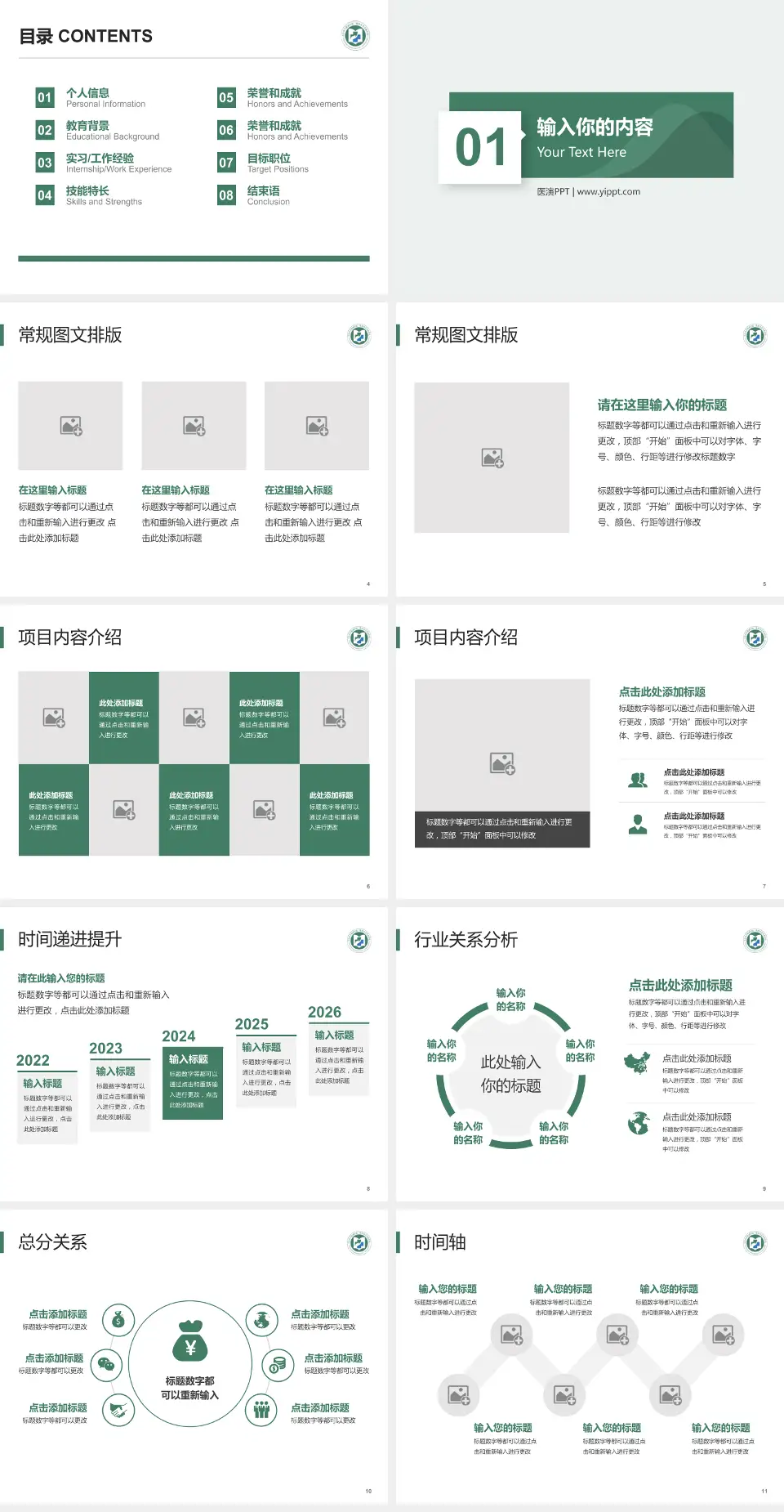 山东医学高等专科学校附属医院财务与预算报告PPT模板4:3格式幻灯片预览图2