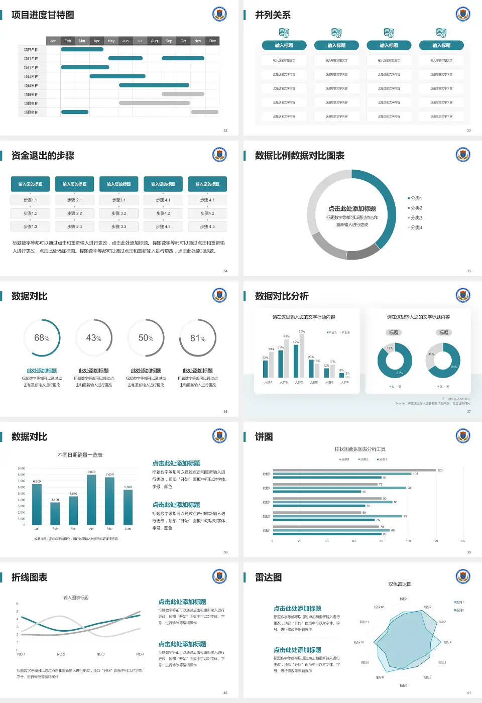 日照市人民医院项目申请与汇报PPT模板16:9格式幻灯片预览图5