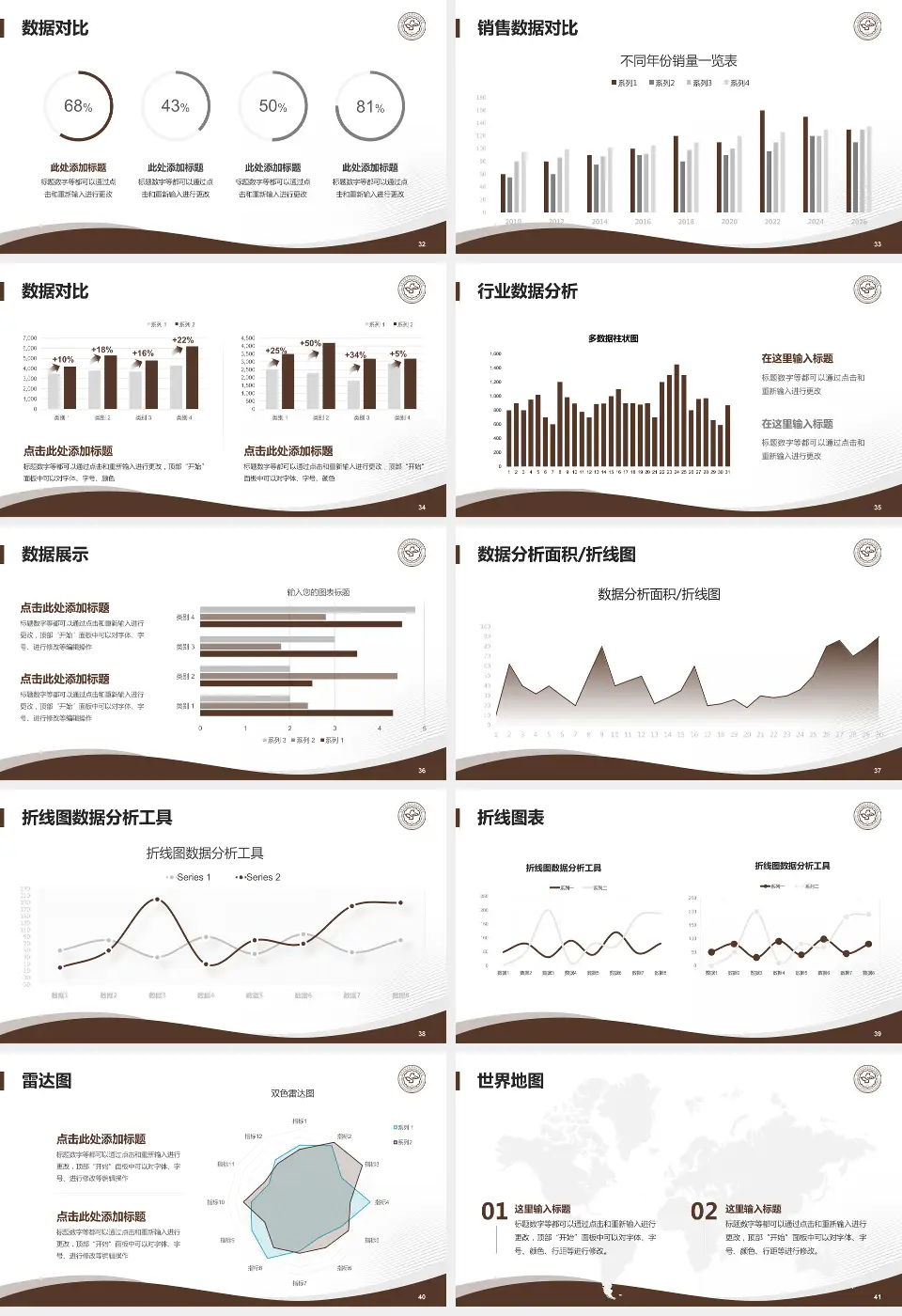 山东中医药大学附属第二医院会议与研讨会PPT模板16:9格式幻灯片预览图5
