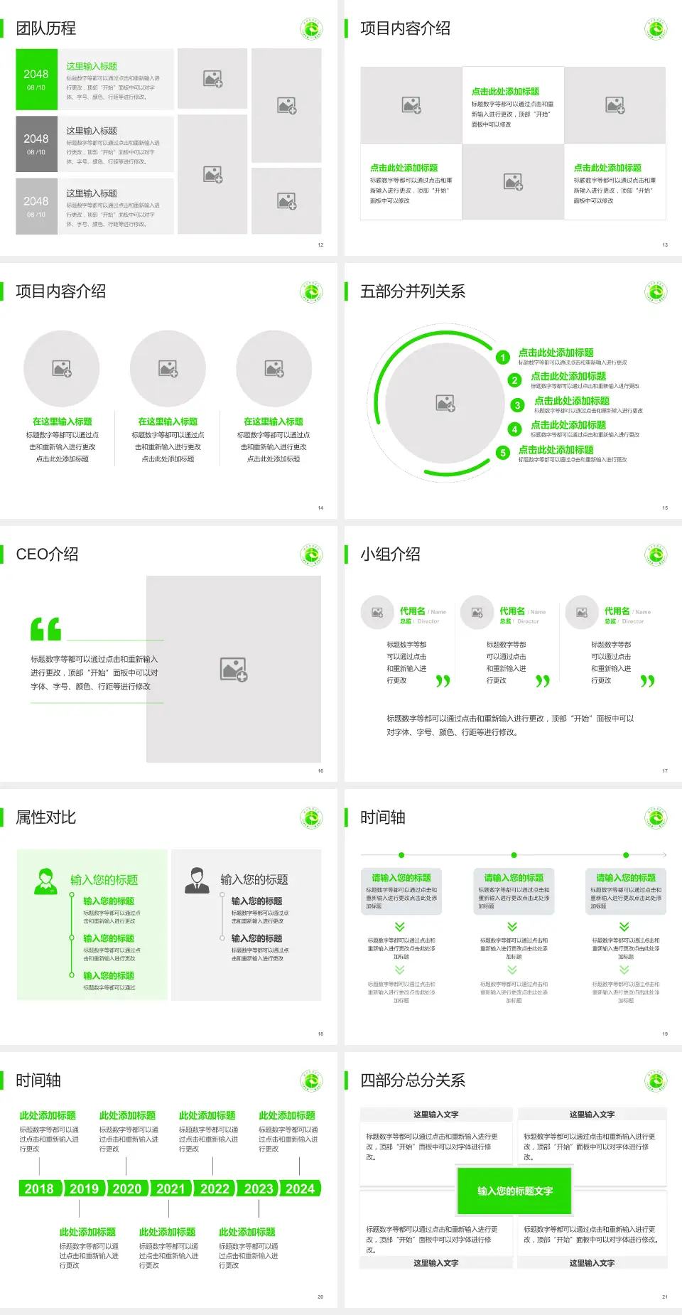 邳州市中医院科研成果展示PPT模板4:3格式幻灯片预览图3