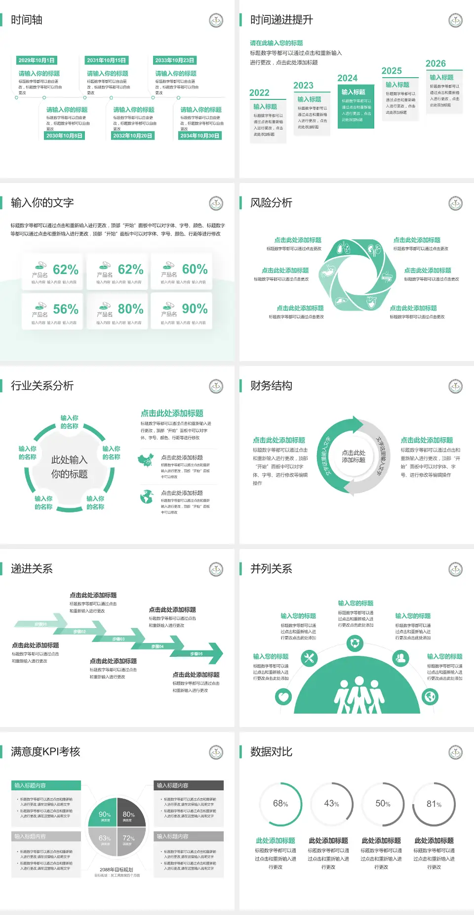 临沂市中心医院病例分享与讨论PPT模板4:3格式幻灯片预览图3