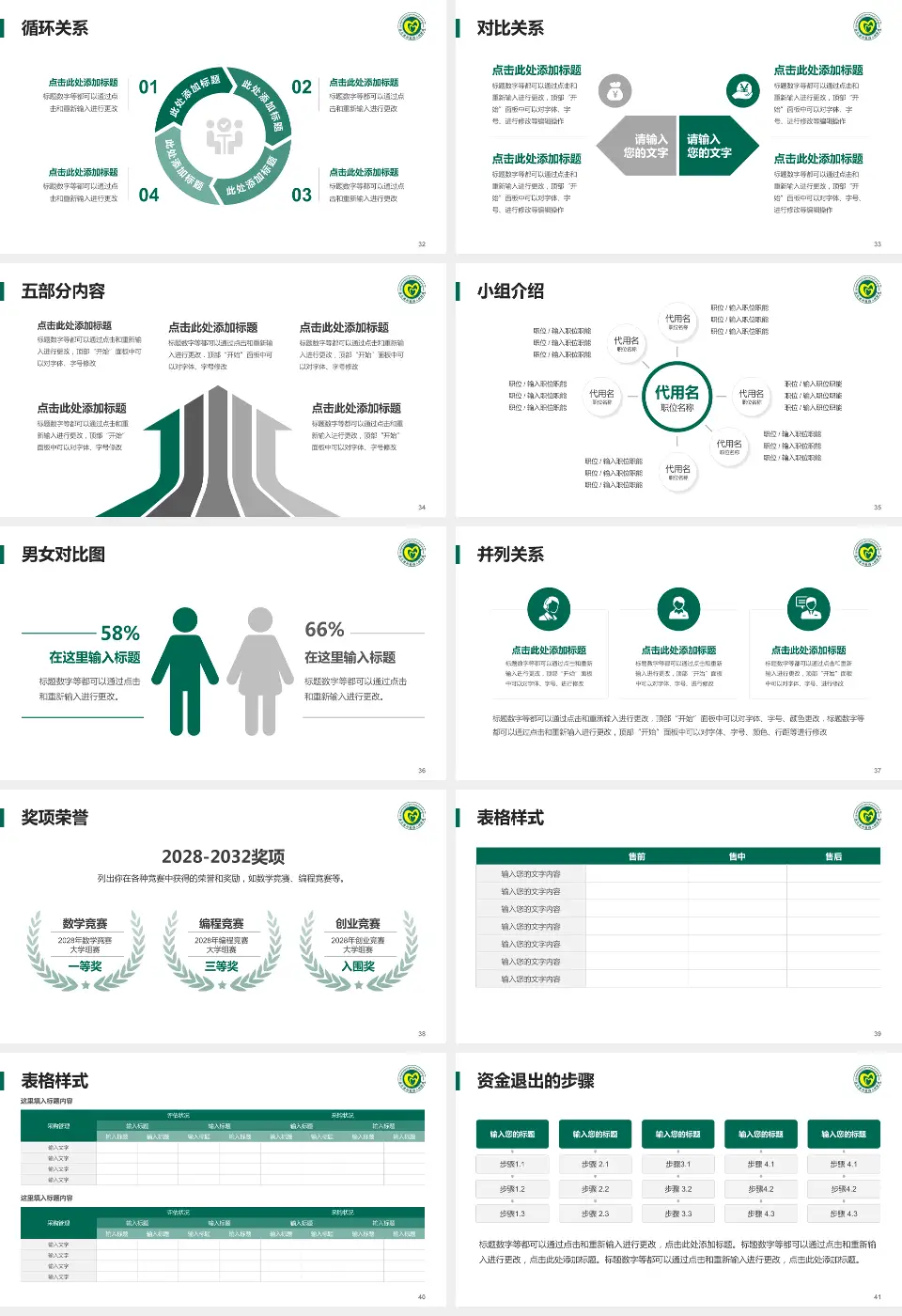 连云港市第四人民医院医院简介/日常通用PPT模板16:9格式幻灯片预览图5
