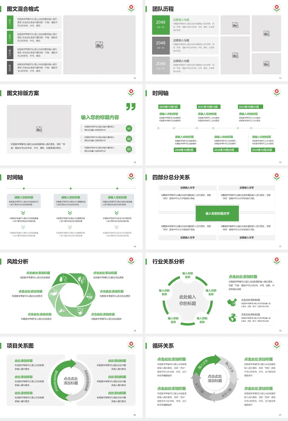 临邑县人民医院项目申请与汇报PPT模板16:9格式幻灯片预览图3