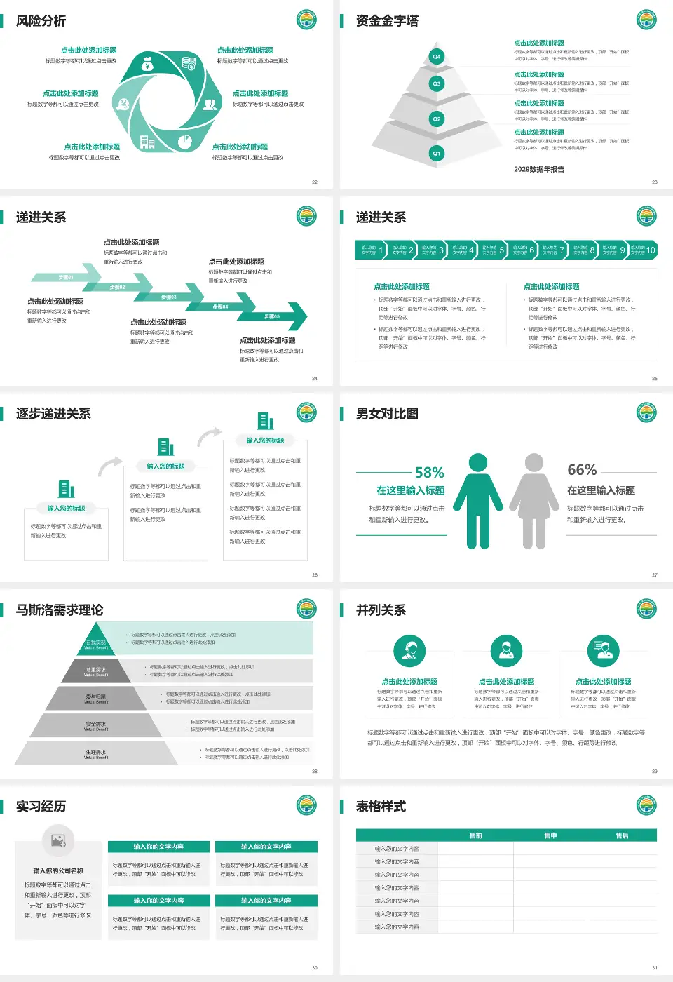 山东第一医科大学第二附属医院项目申请与汇报PPT模板16:9格式幻灯片预览图4