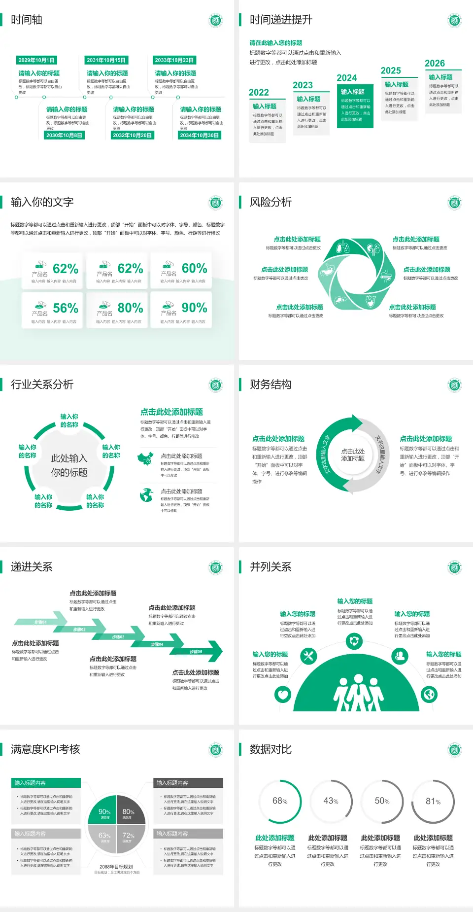 威海市立医院病例分享与讨论PPT模板4:3格式幻灯片预览图3