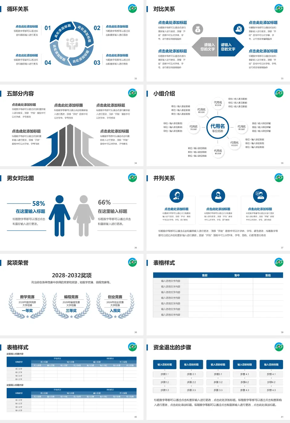 连云港市中医院医院简介/日常通用PPT模板16:9格式幻灯片预览图5