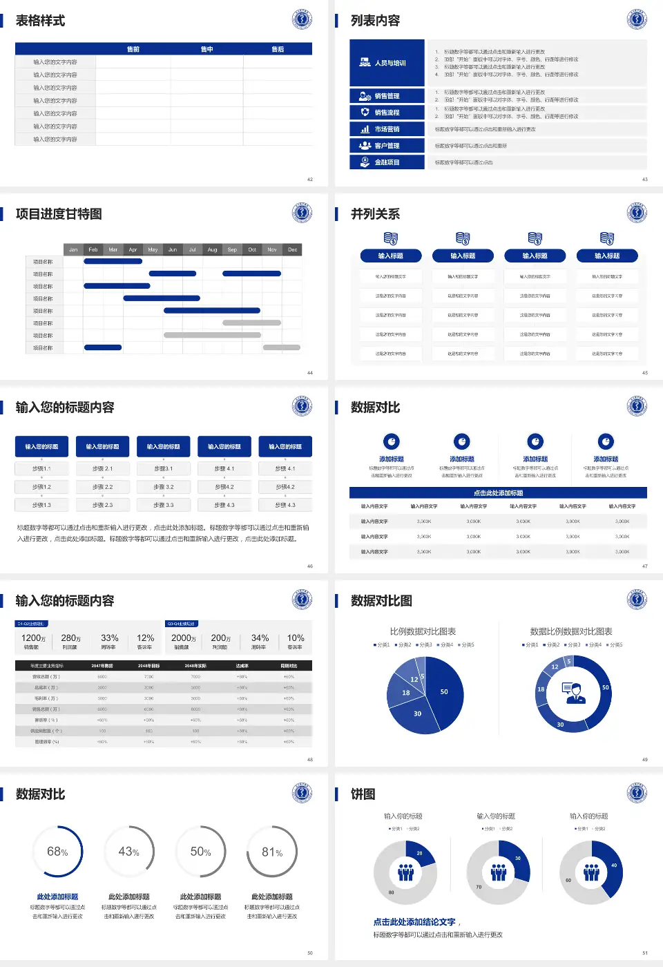 北大医疗鲁中医院医疗行业比赛专用PPT模板16:9格式幻灯片预览图6