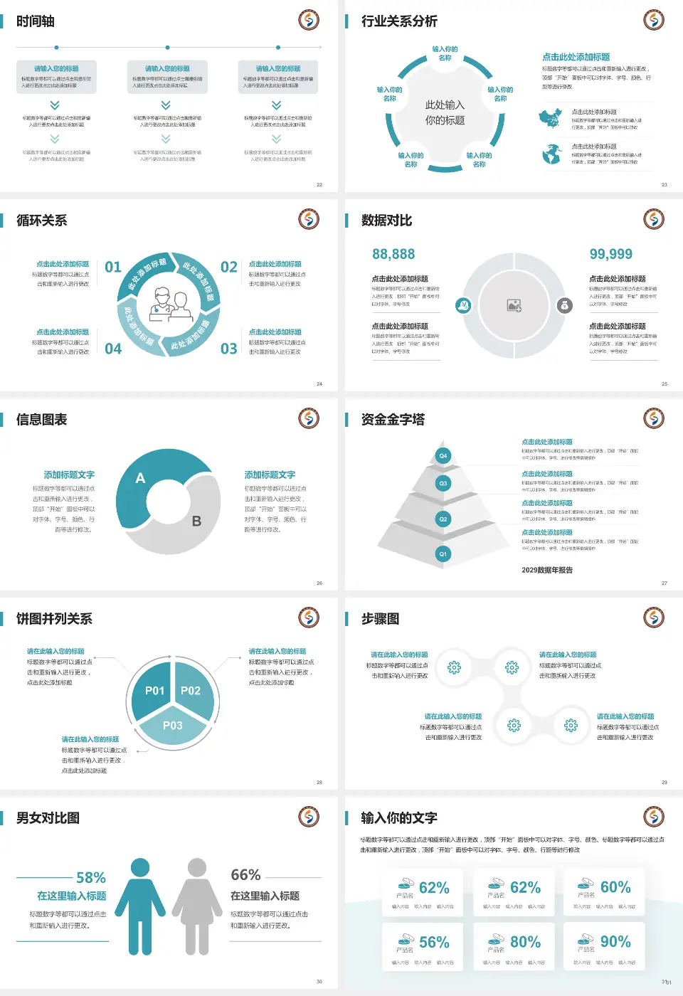 山东省妇幼保健院医院管理报告PPT模板16:9格式幻灯片预览图4