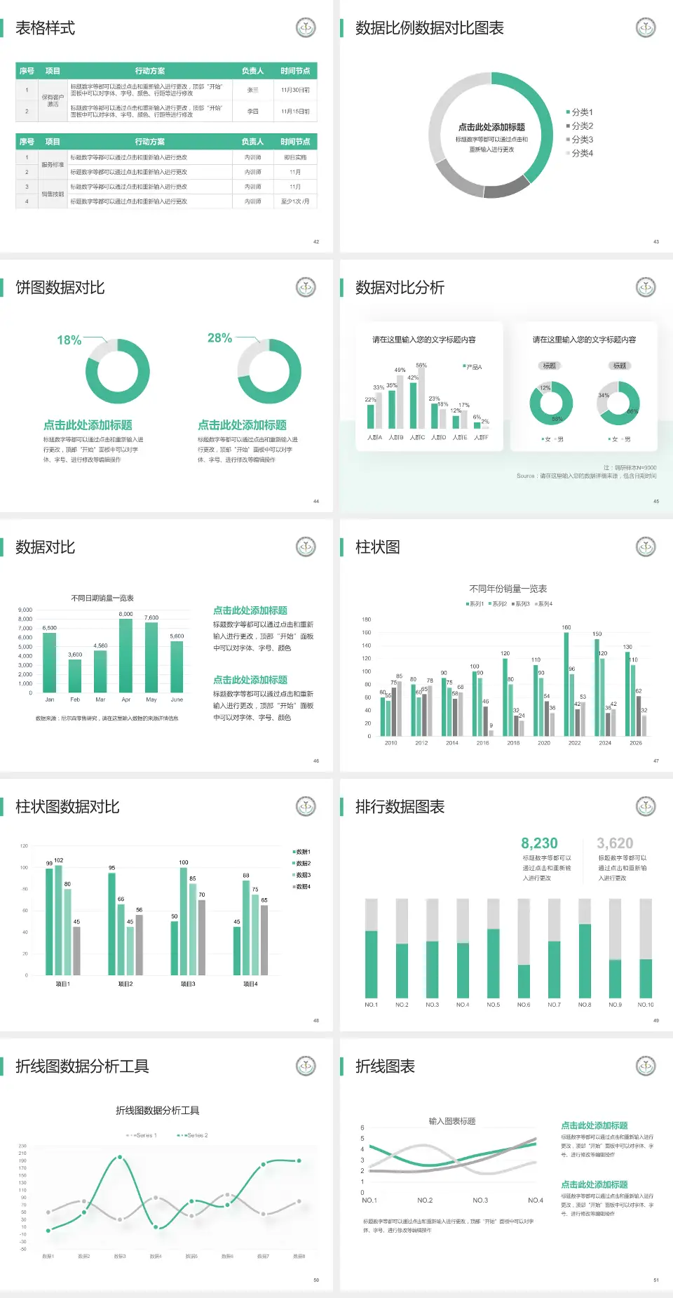 临沂市中心医院医院简介/日常通用PPT模板4:3格式幻灯片预览图6