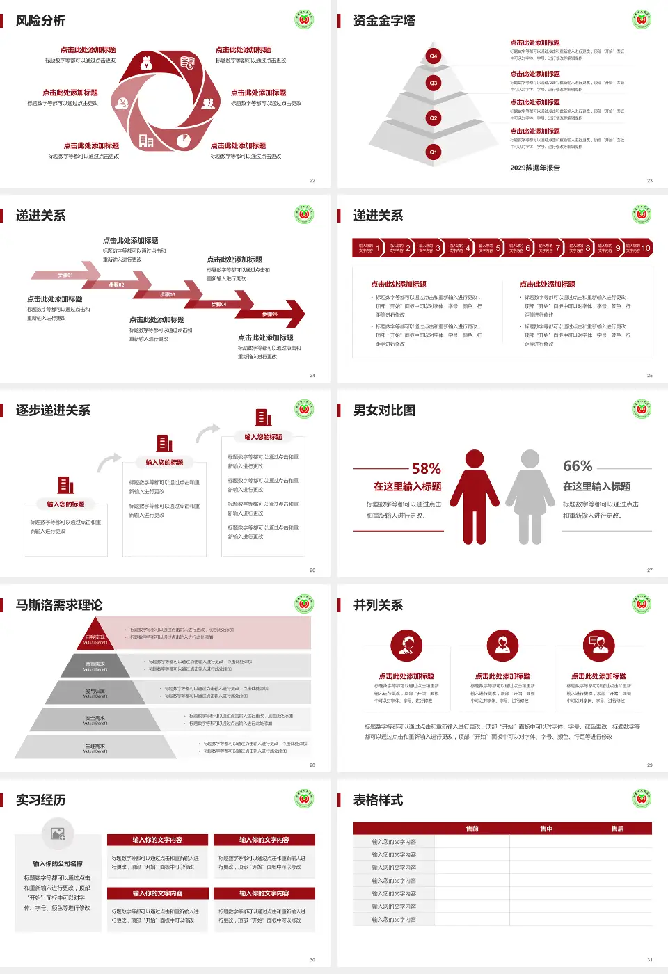 新泰市人民医院项目申请与汇报PPT模板16:9格式幻灯片预览图4