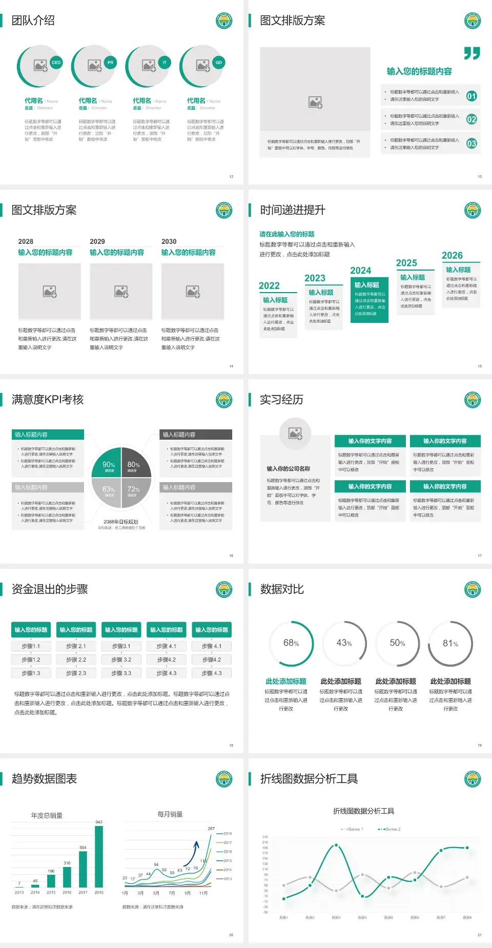 山东第一医科大学第二附属医院培训与教育PPT模板4:3格式幻灯片预览图3