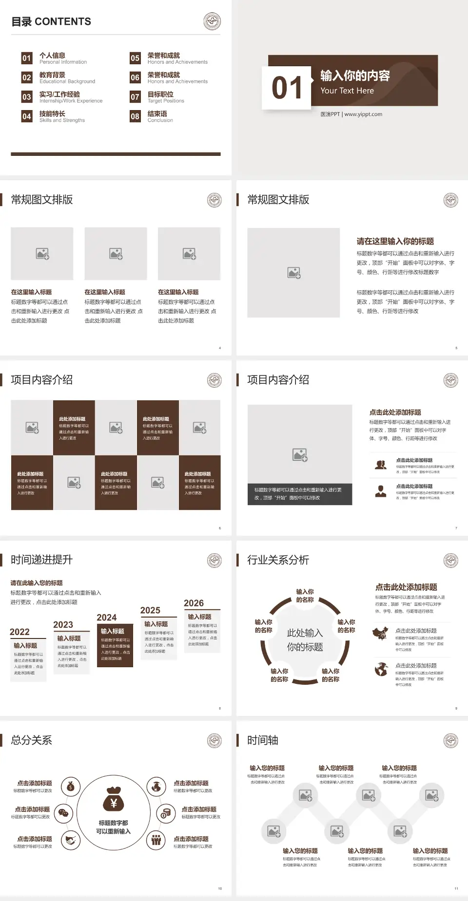 山东中医药大学附属第二医院财务与预算报告PPT模板4:3格式幻灯片预览图2