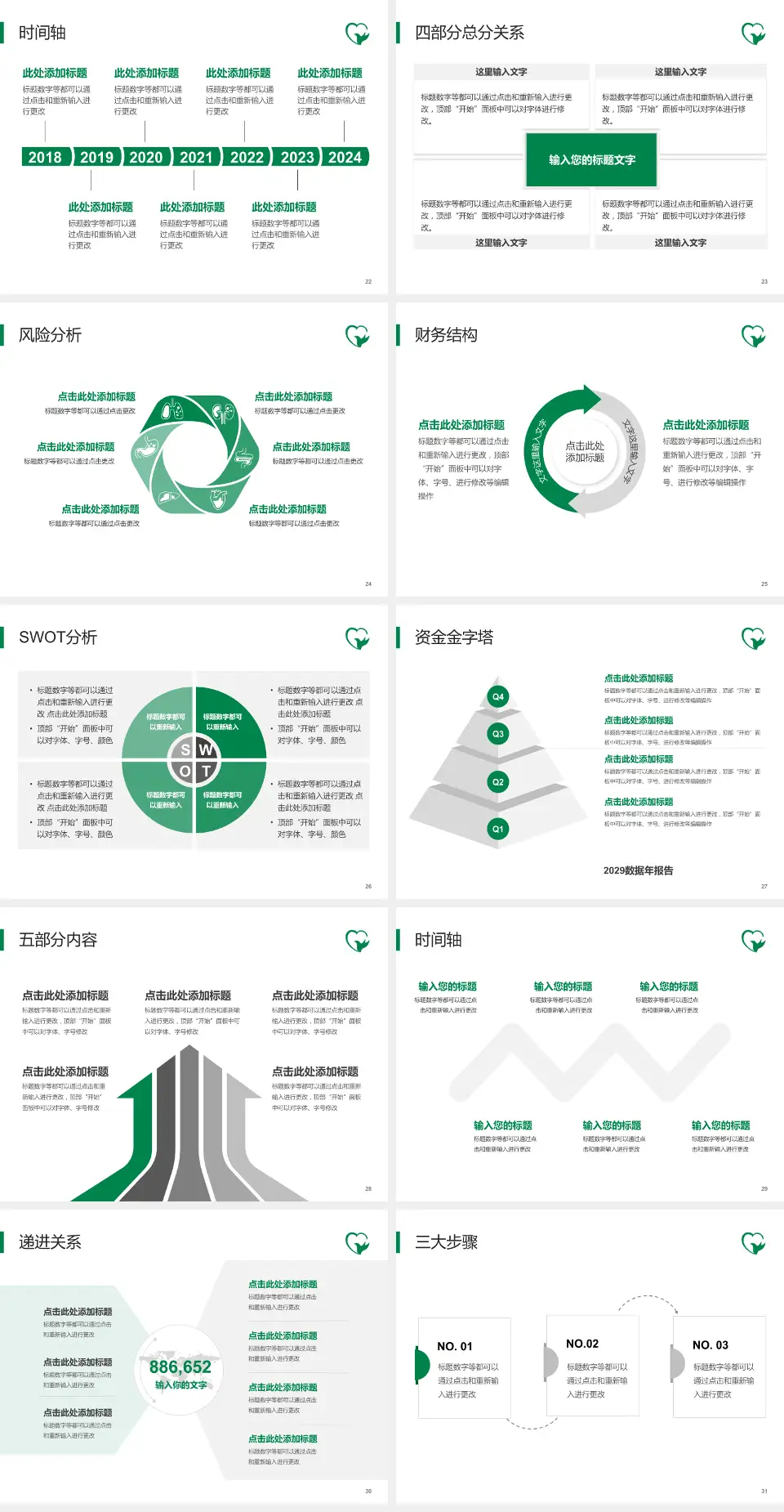 临沂市中医医院解放路院区患者教育与指导PPT模板4:3格式幻灯片预览图4