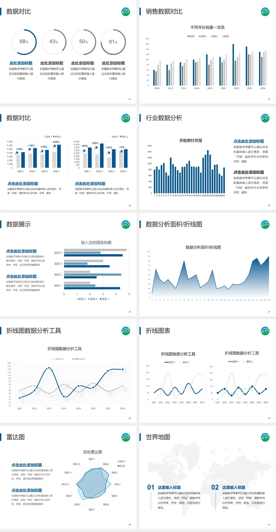 连云港市中医院会议与研讨会PPT模板4:3格式幻灯片预览图5