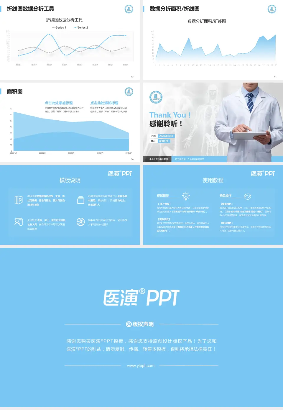 连云港市第一人民医院灌南院区患者教育与指导PPT模板16:9格式幻灯片预览图7