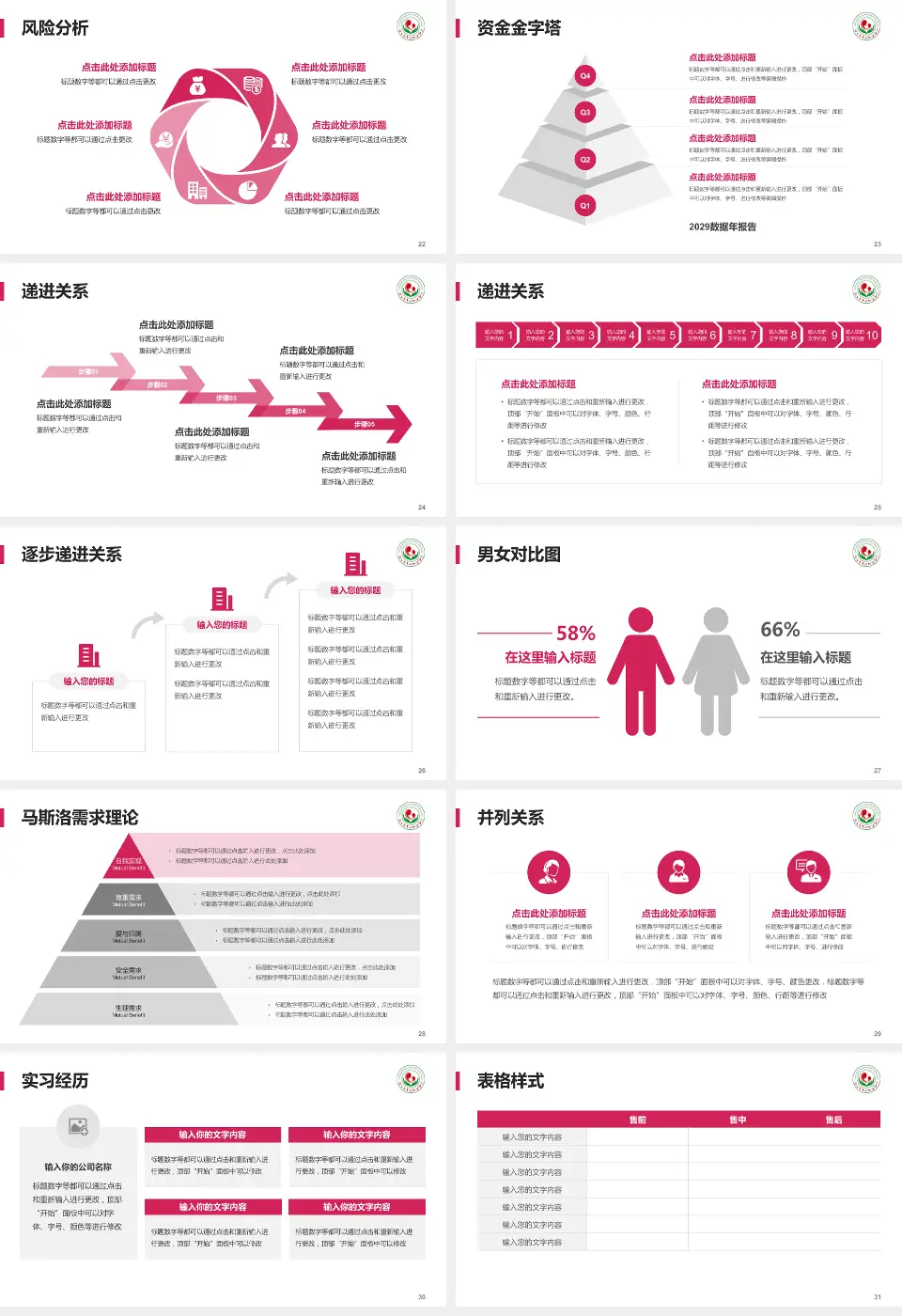 连云港市妇幼保健院项目申请与汇报PPT模板16:9格式幻灯片预览图4