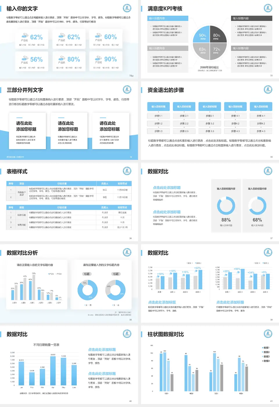 连云港市第一人民医院开发区院区科研成果展示PPT模板16:9格式幻灯片预览图5