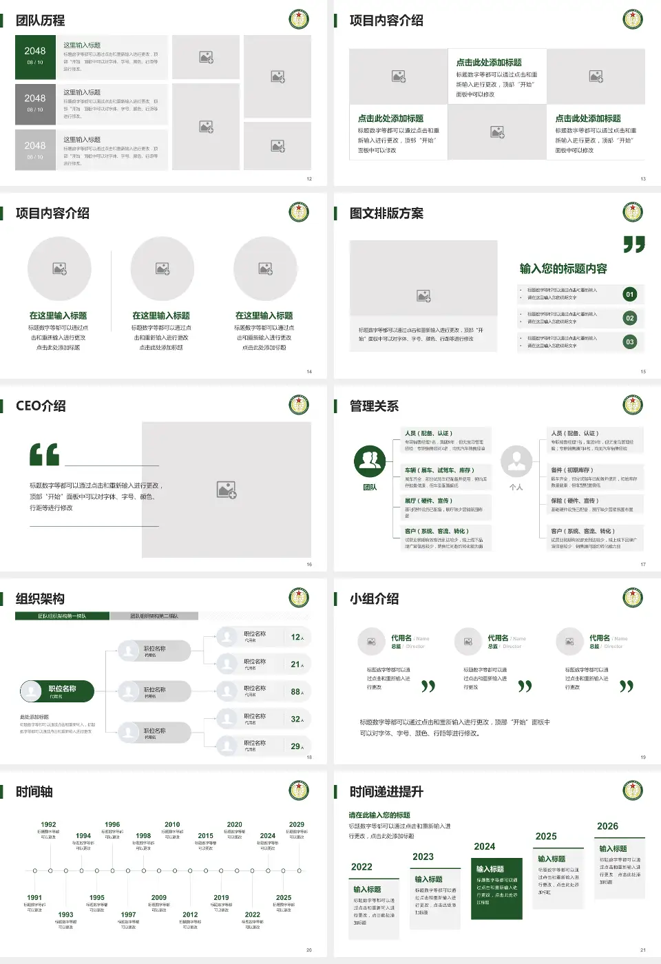 陆军第七十一集团军医院医院管理报告PPT模板16:9格式幻灯片预览图3