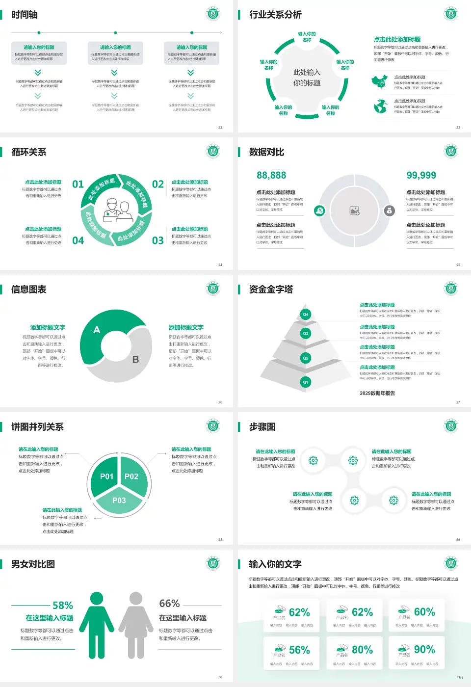 威海市立医院医院管理报告PPT模板16:9格式幻灯片预览图4