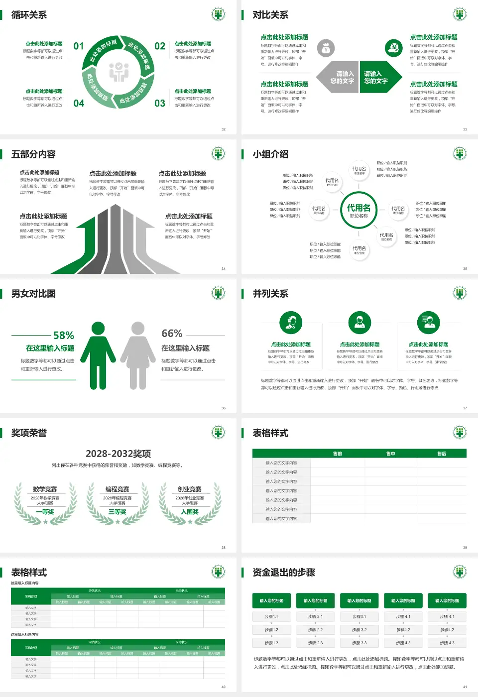 平邑县人民医院医院简介/日常通用PPT模板16:9格式幻灯片预览图5