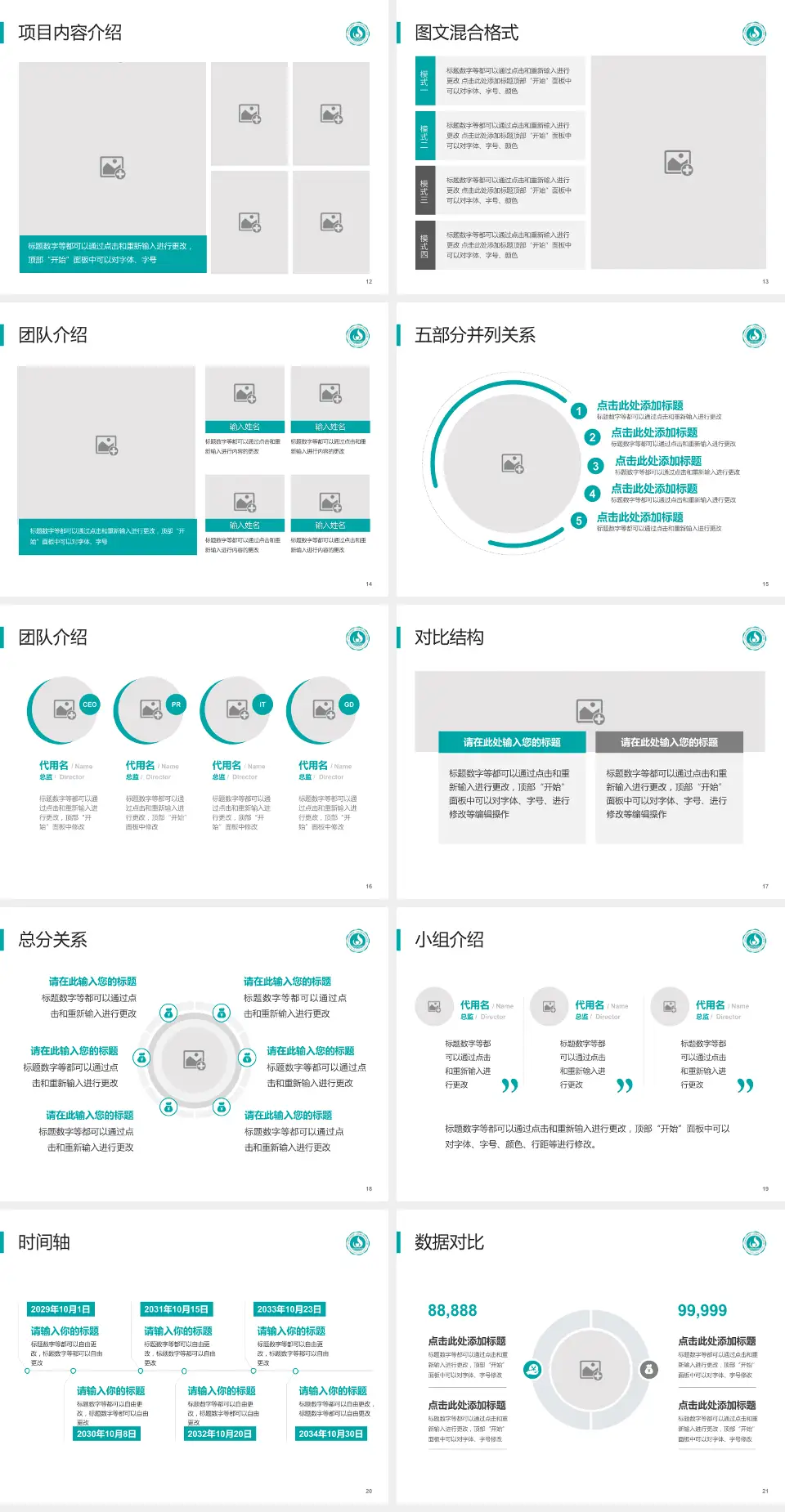 山东第一医科大学附属肿瘤医院医疗知识普及PPT模板4:3格式幻灯片预览图3