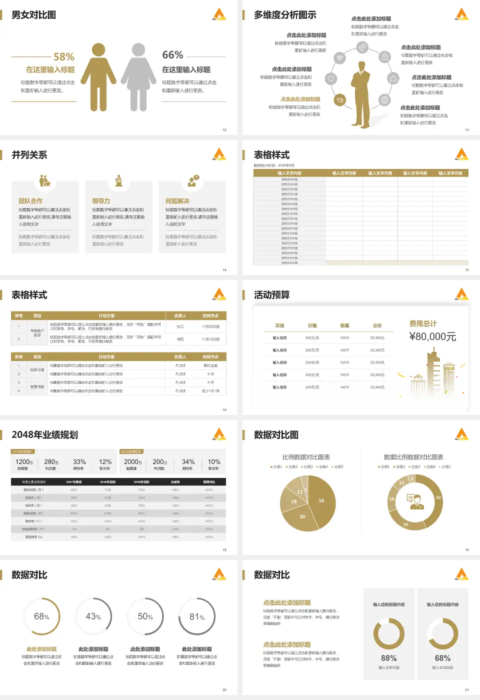 山东省第二人民医院财务与预算报告PPT模板16:9格式幻灯片预览图3