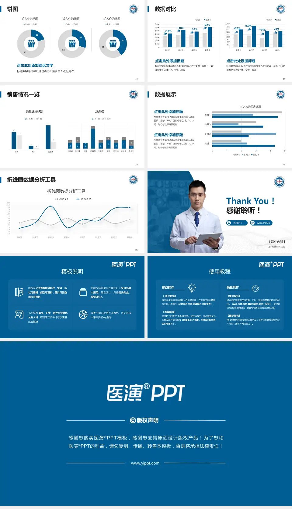 山东省皮肤病医院病例分享与讨论PPT模板16:9格式幻灯片预览图4
