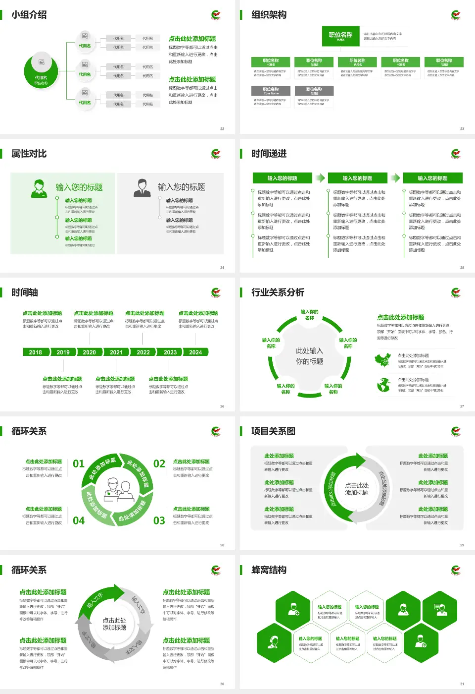 兰陵县人民医院品管圈PDCA演示专用PPT模板16:9格式幻灯片预览图4