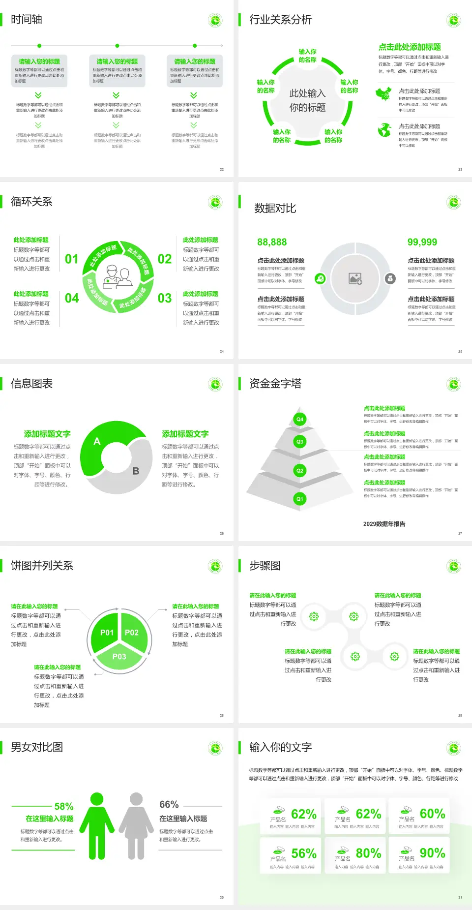 邳州市中医院医院管理报告PPT模板4:3格式幻灯片预览图4